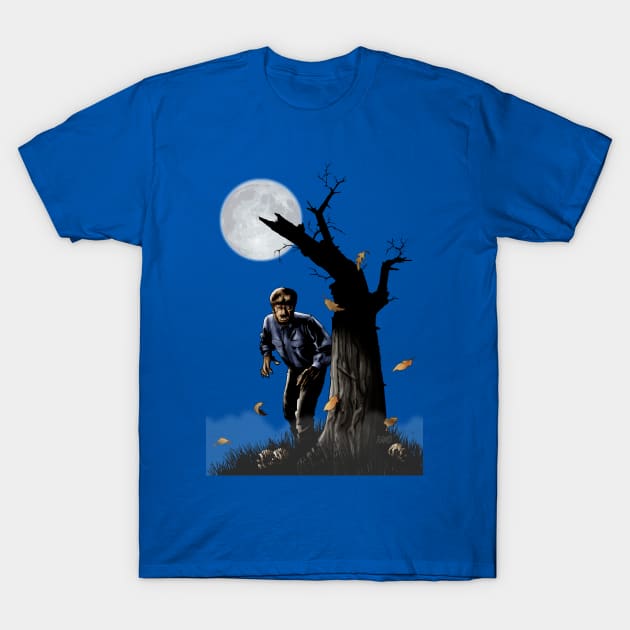 Beware the moon T-Shirt by Rawddesign